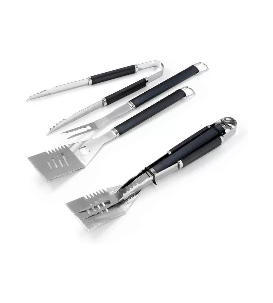 SET 3 PEZZI PROFF IN ACCIAIO INOX